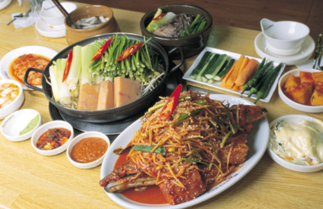 찜과 탕 안주 사진